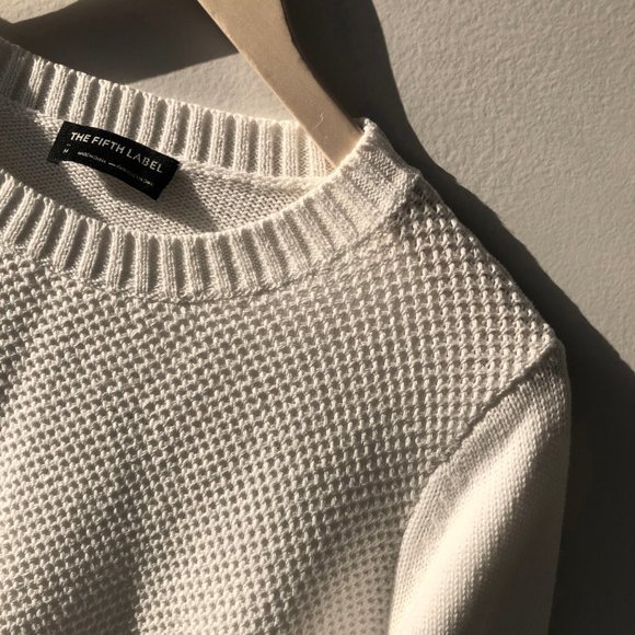THE FIFTH LABEL - IVORY KNIT SWEATER - Picture 7 of 10